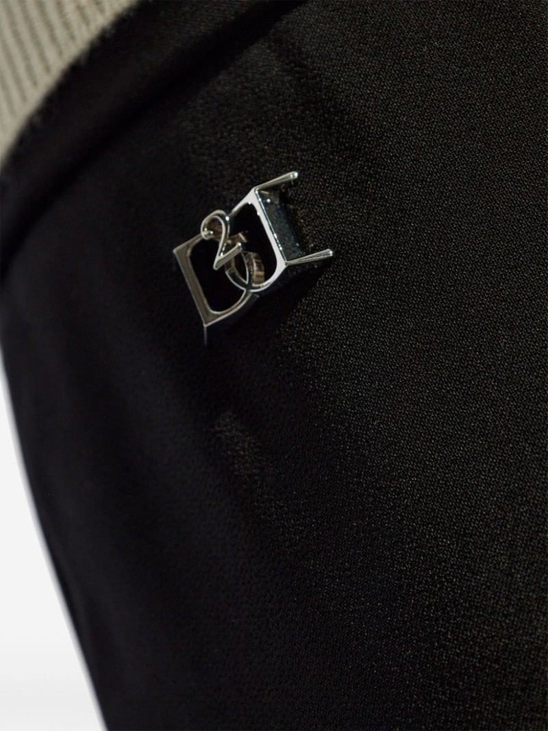 logo plaque trousers 5