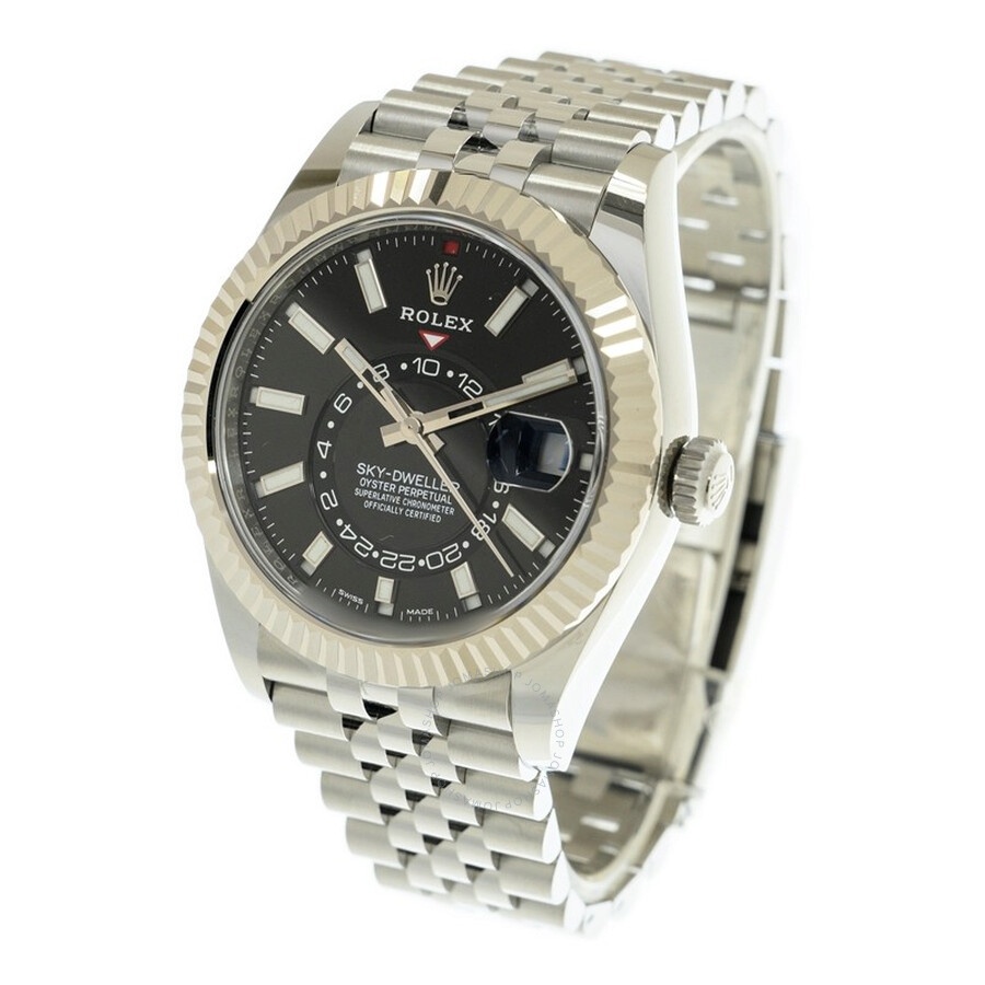 Rolex Sky-Dweller Automatic Chronometer Black Dial Men's Watch 326934BKSJ - 3