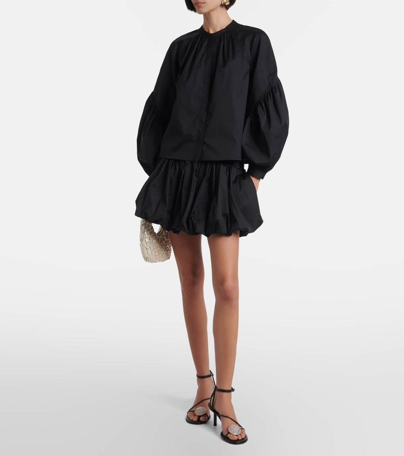 ULLA JOHNSON Nicolette cotton miniskirt outlook