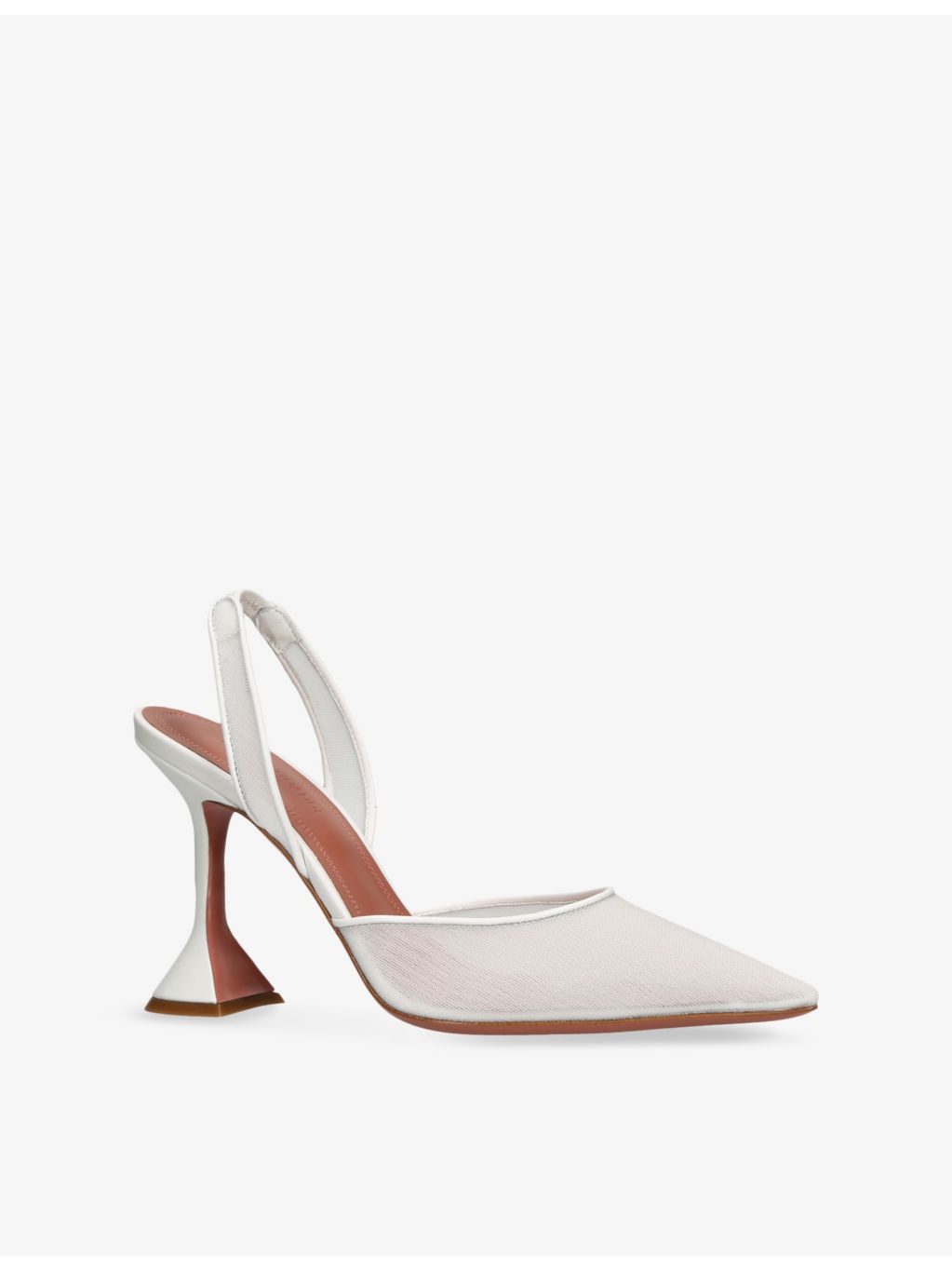 Holli 95 Sling-Back Heeled Mesh Courts - 3