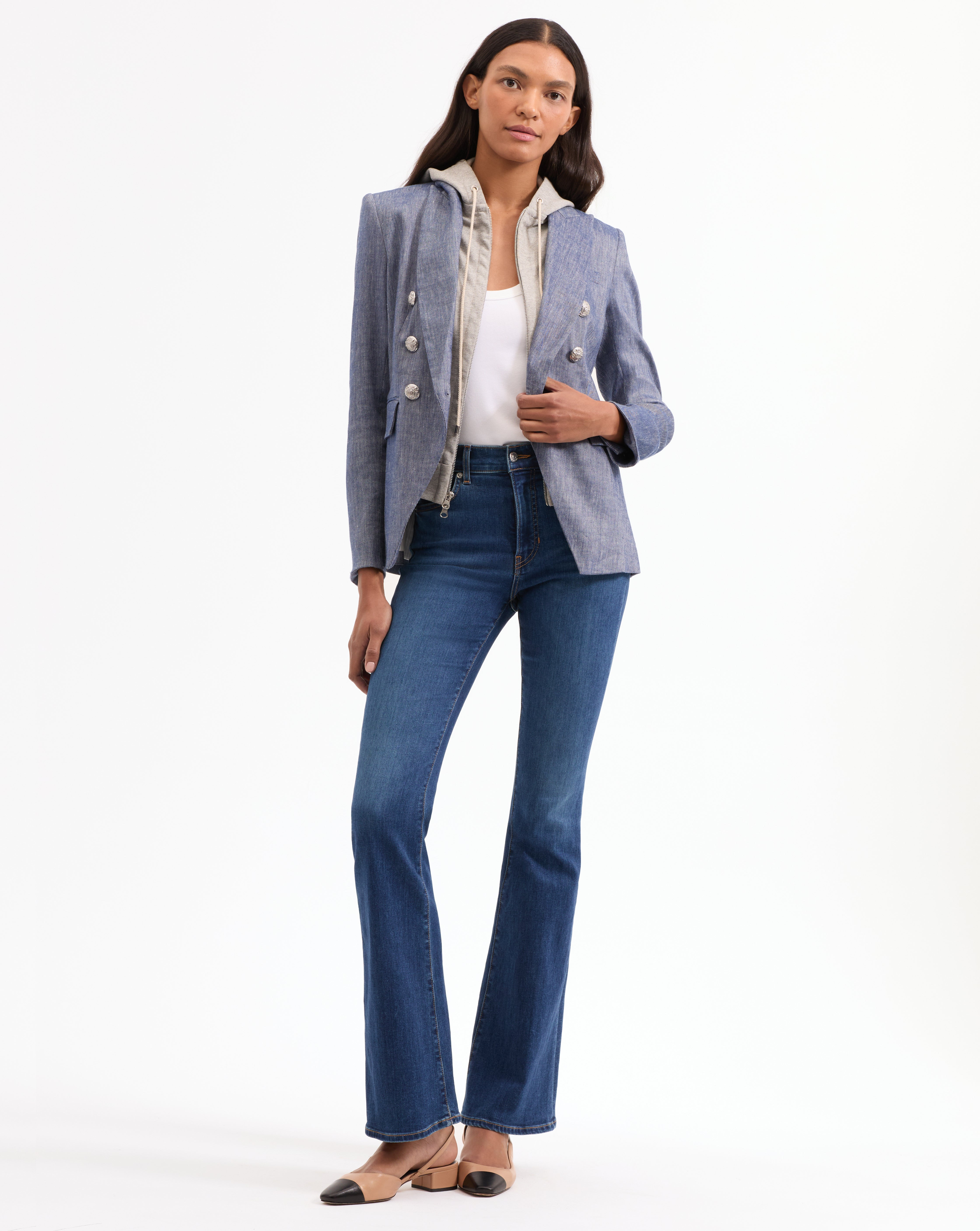 MILLER LINEN DICKEY JACKET - 6