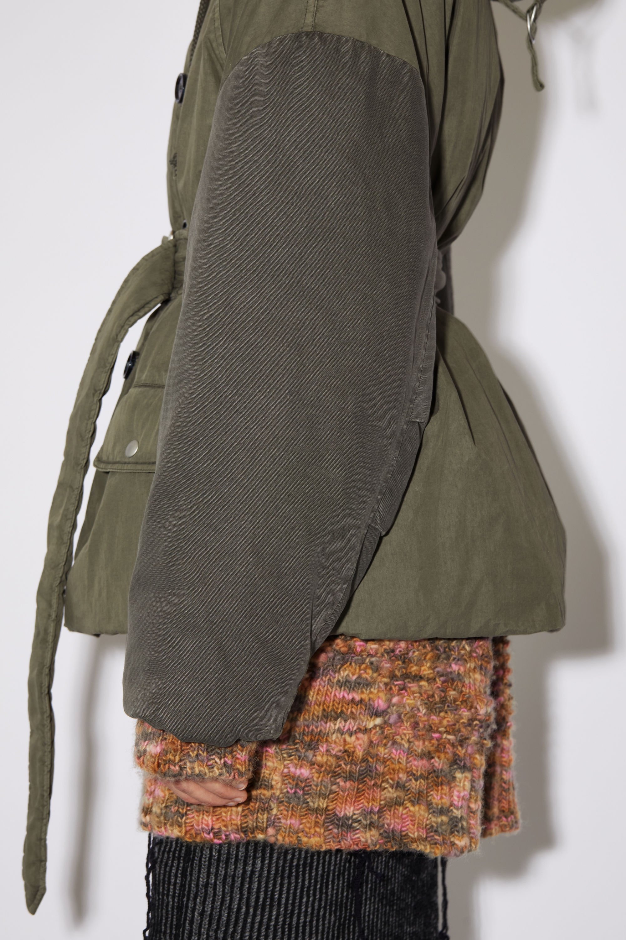 Acne Studios Padded jacket - Mud grey | REVERSIBLE