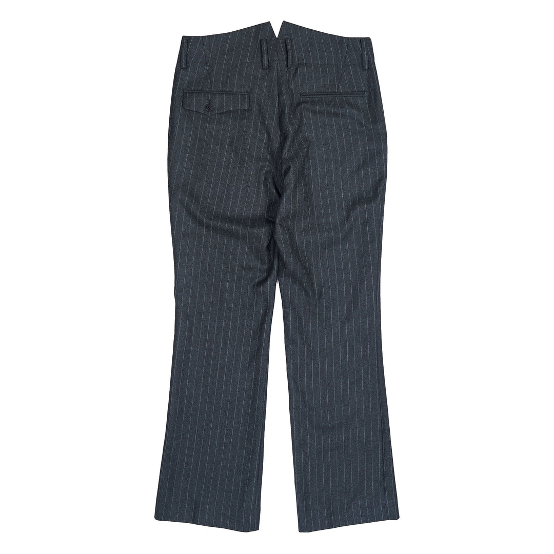 Wool Stripe Pants - 2