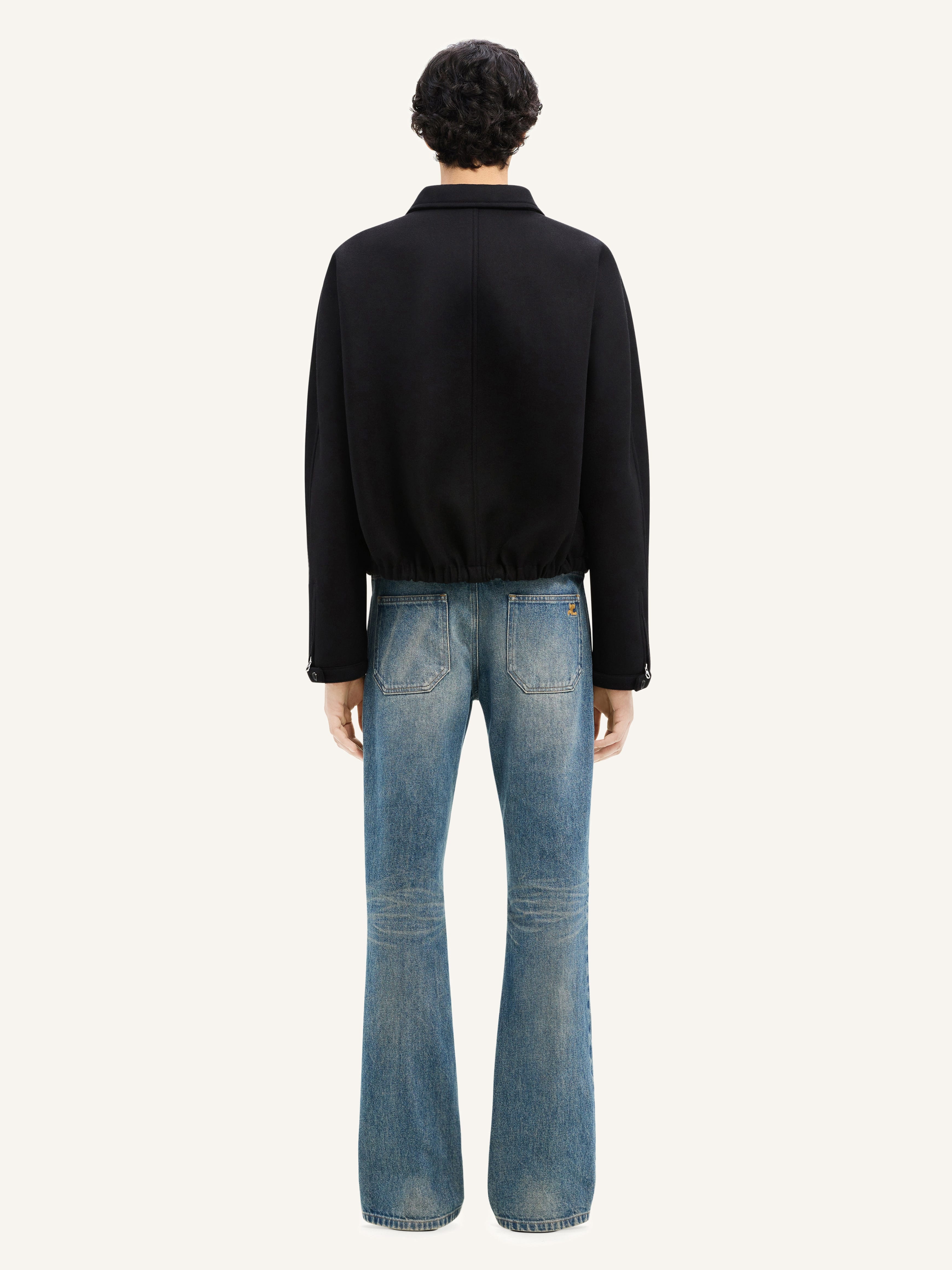 5-POCKET DENIM BOOTCUT PANTS - 4