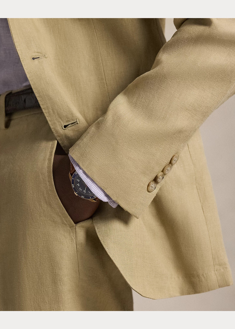 Polo Soft Modern Fit Linen Suit Jacket 6