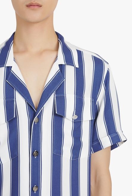HIGH SUMMER CAPSULE - “Gitane” blue and white striped shirt - 7