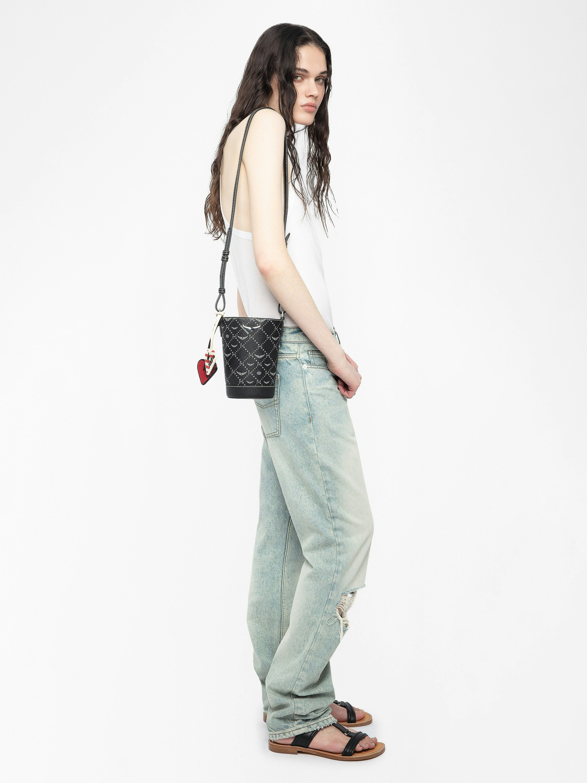 Z Bucket Nano Monogram Bag - 6