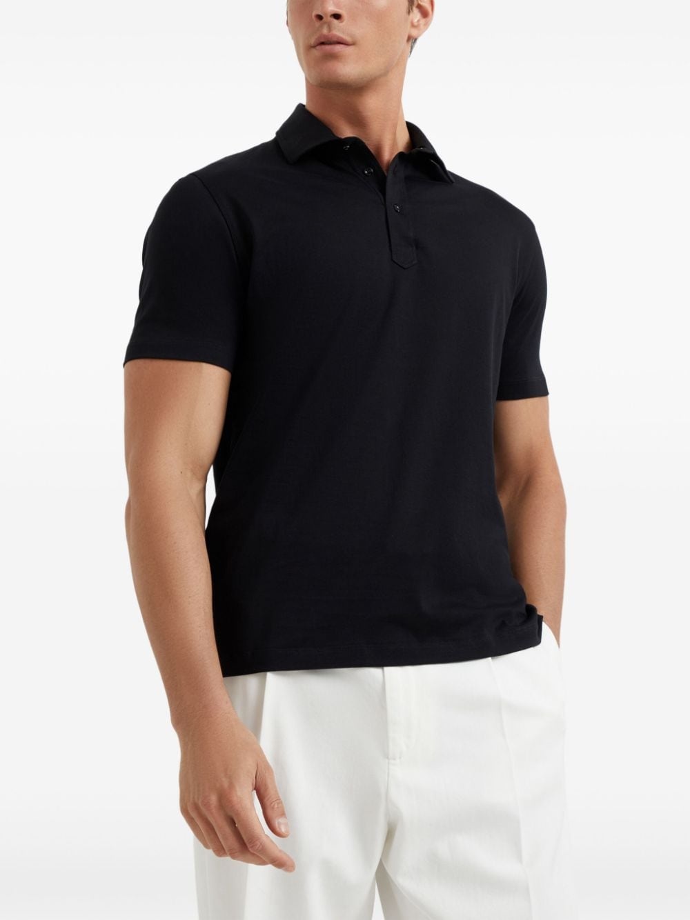 short-sleeve polo shirt - 3