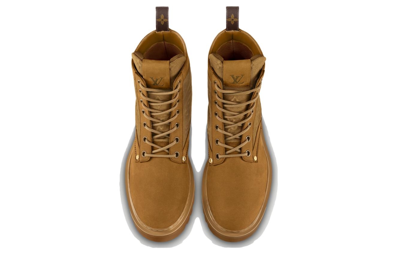 LOUIS VUITTON LV Ranger Ankle Boots 'Brown' 1AARXH - 3