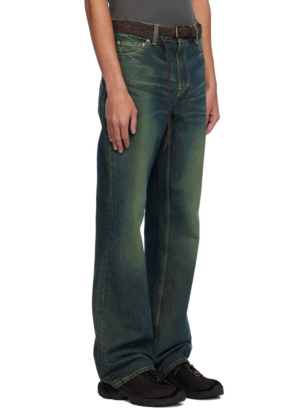 Blue 70s Cut Jeans - 2
