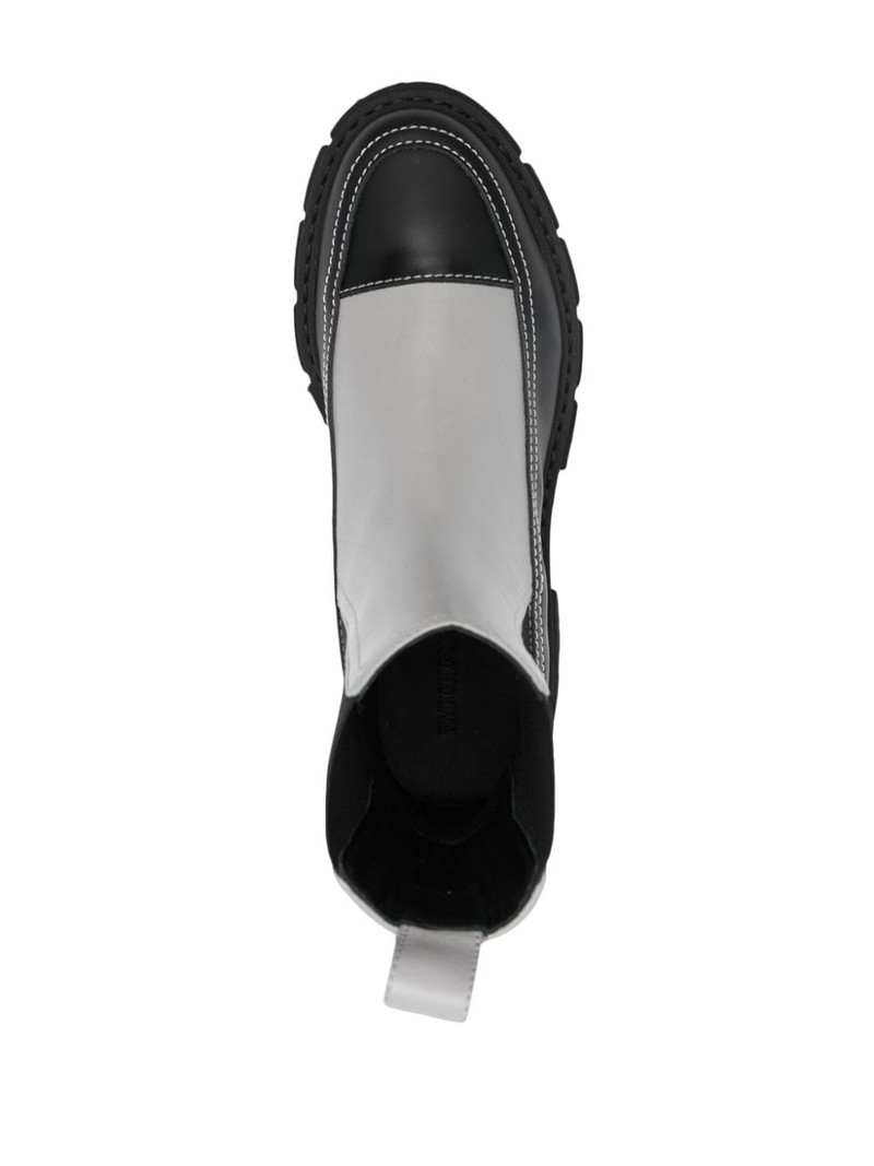 55mm panelled ankle boots 4