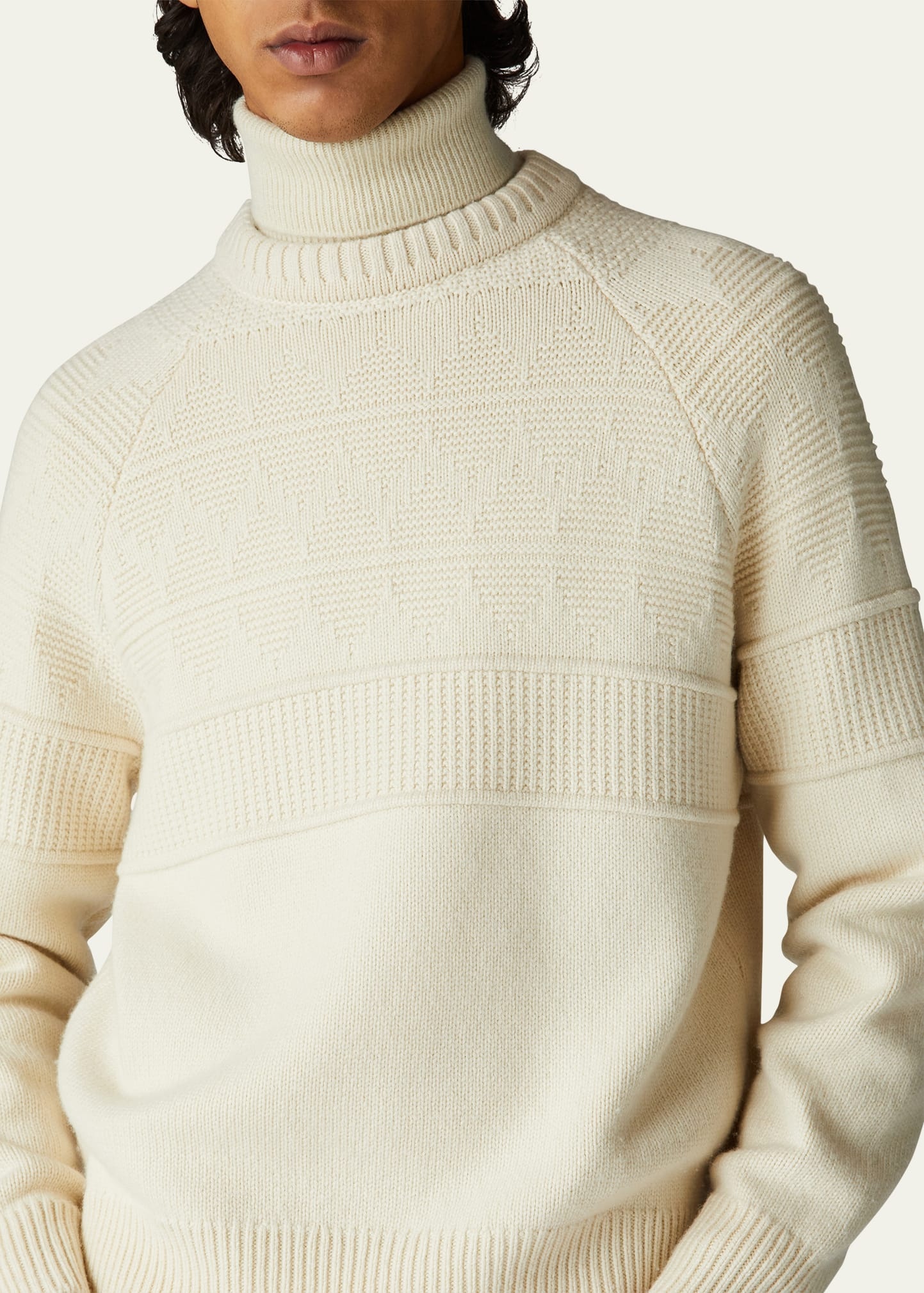 Men's Cashmere Crewneck Sweater - 5