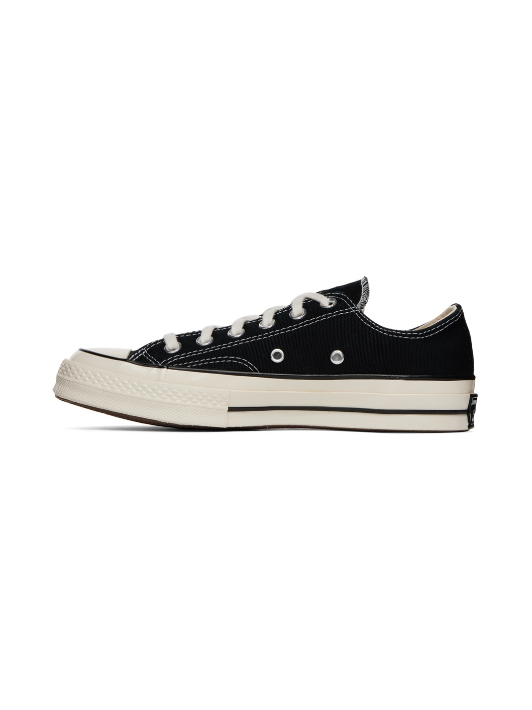 Black Chuck 70 Low Sneakers - 3