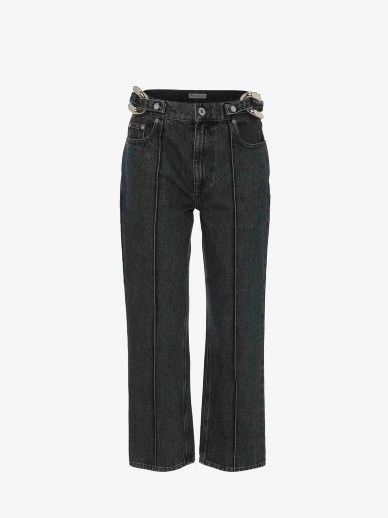 CHAIN LINK SLIM FIT DENIM JEANS 1