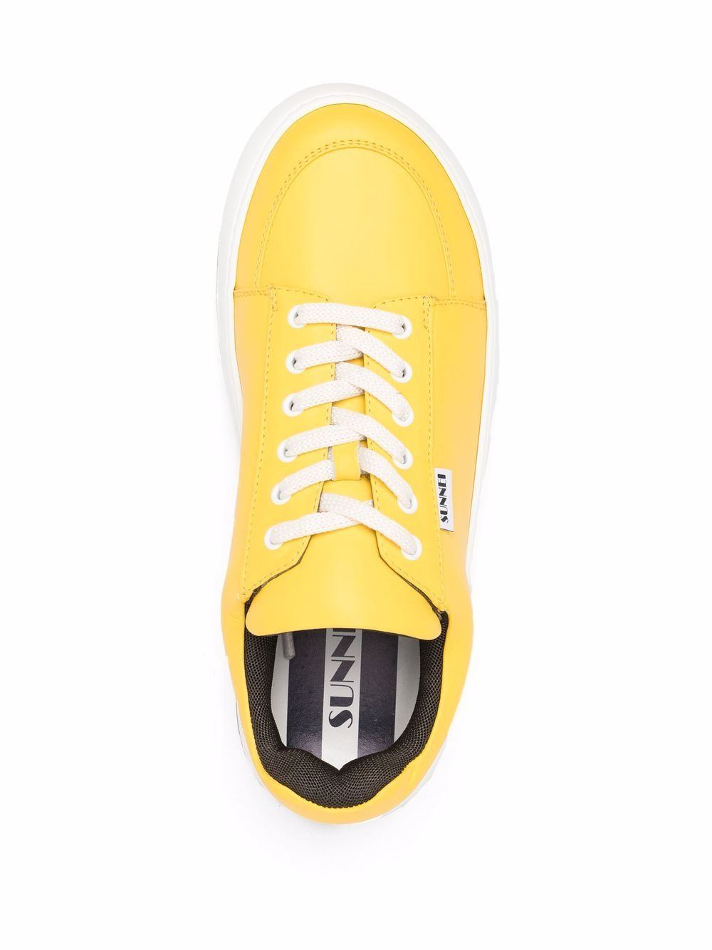 Dreamy low-top leather sneakers - 4