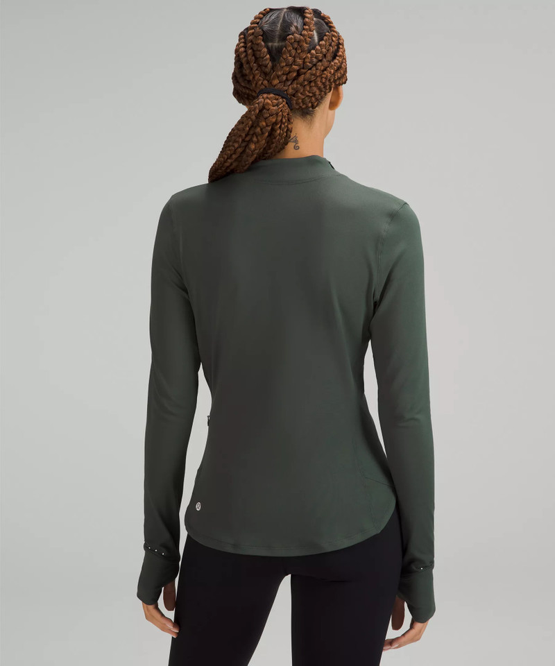 Rulu Running Mockneck Long-Sleeve Shirt 3