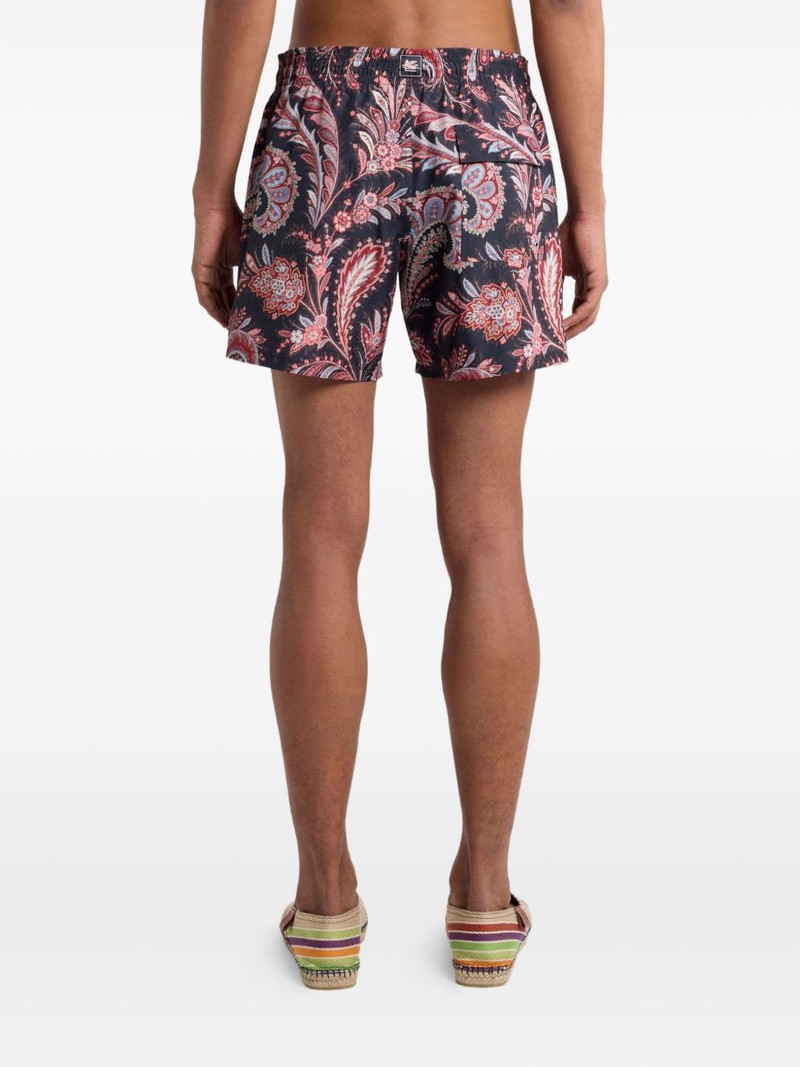 paisley-print swim shorts 4