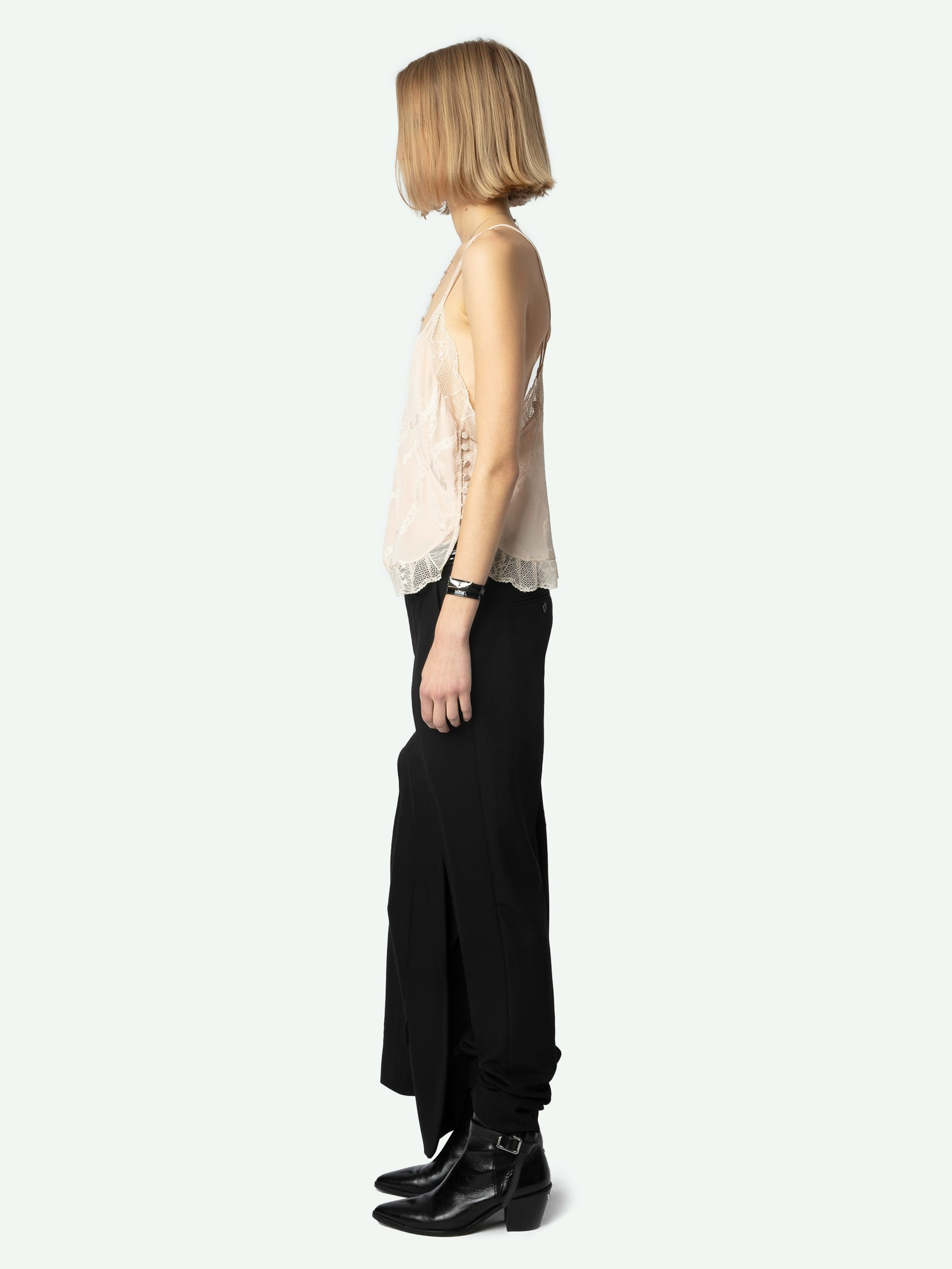 Cabri Silk Camisole - 5