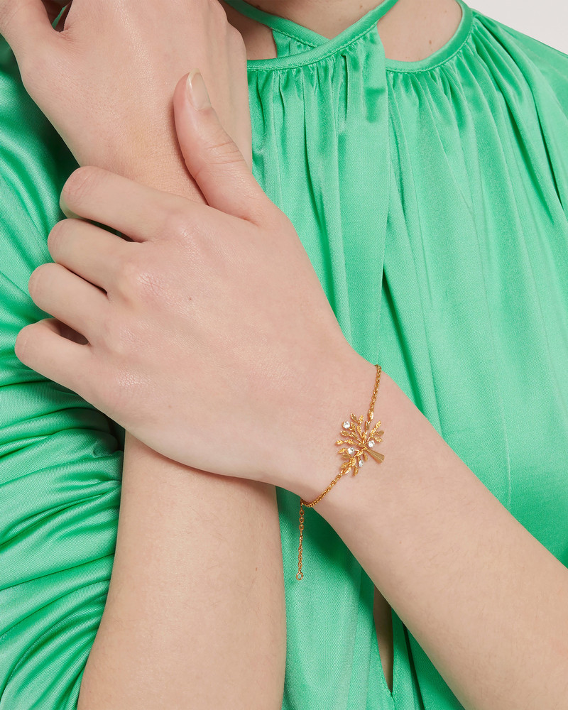 Mulberry Mulberry Tree Bracelet
Brass Metal & Swarovski Crystal outlook