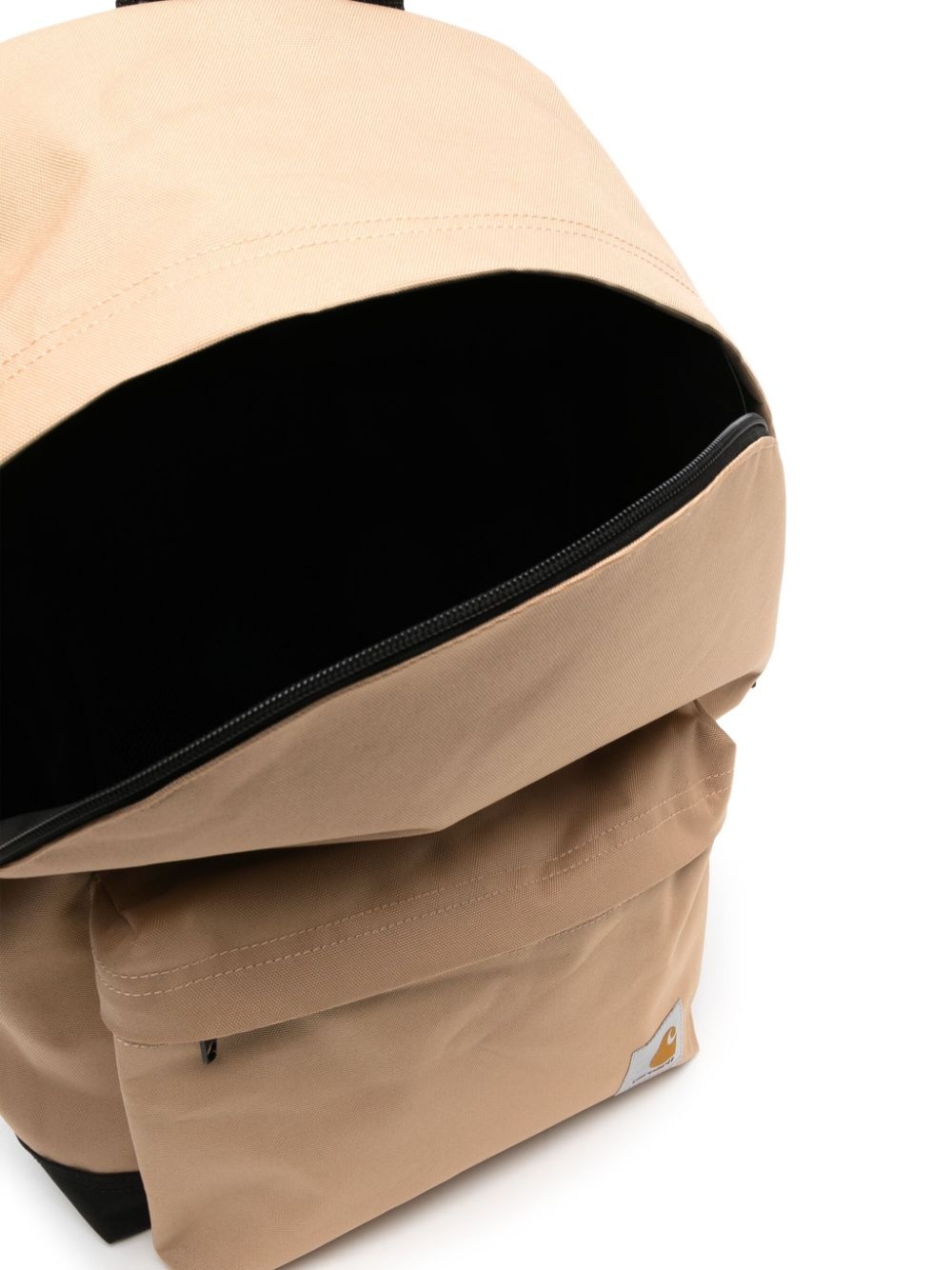 logo-patch zip-fastening backpack - 5