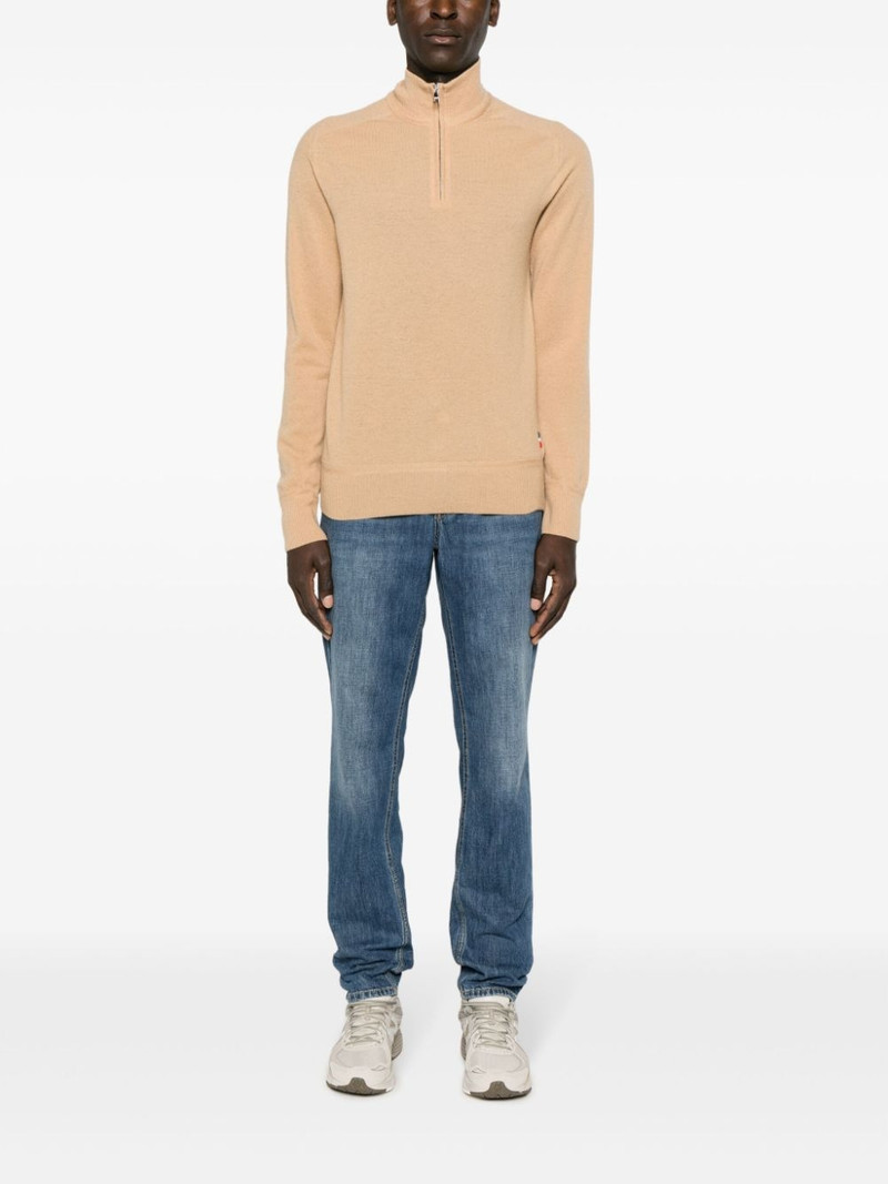 ORLEBAR BROWN Lennard zip-up cashmere jumper outlook