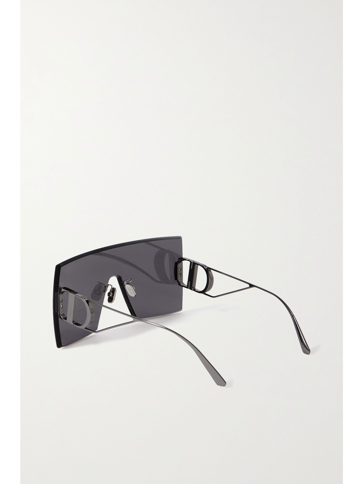 30Montaigne M1U D-Frame silver-tone sunglasses Black - 3