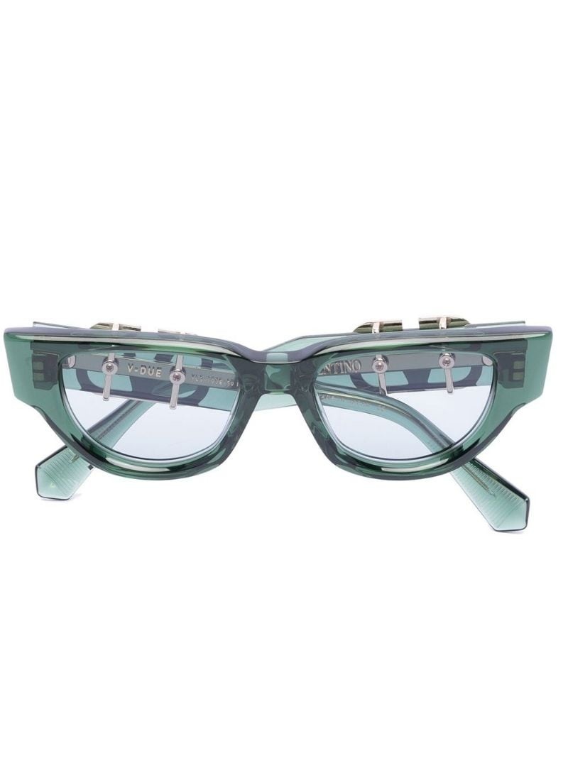 Valentino Eyewear VLogo Signature square-frame Sunglasses - Farfetch