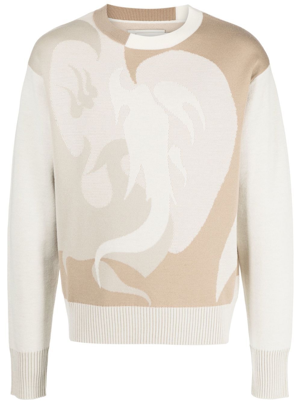 Phoenix crew-neck jumper - 1