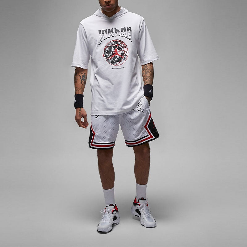Air Jordan Sport Hooded T-Shirt 'White' FB7428-100 - 3