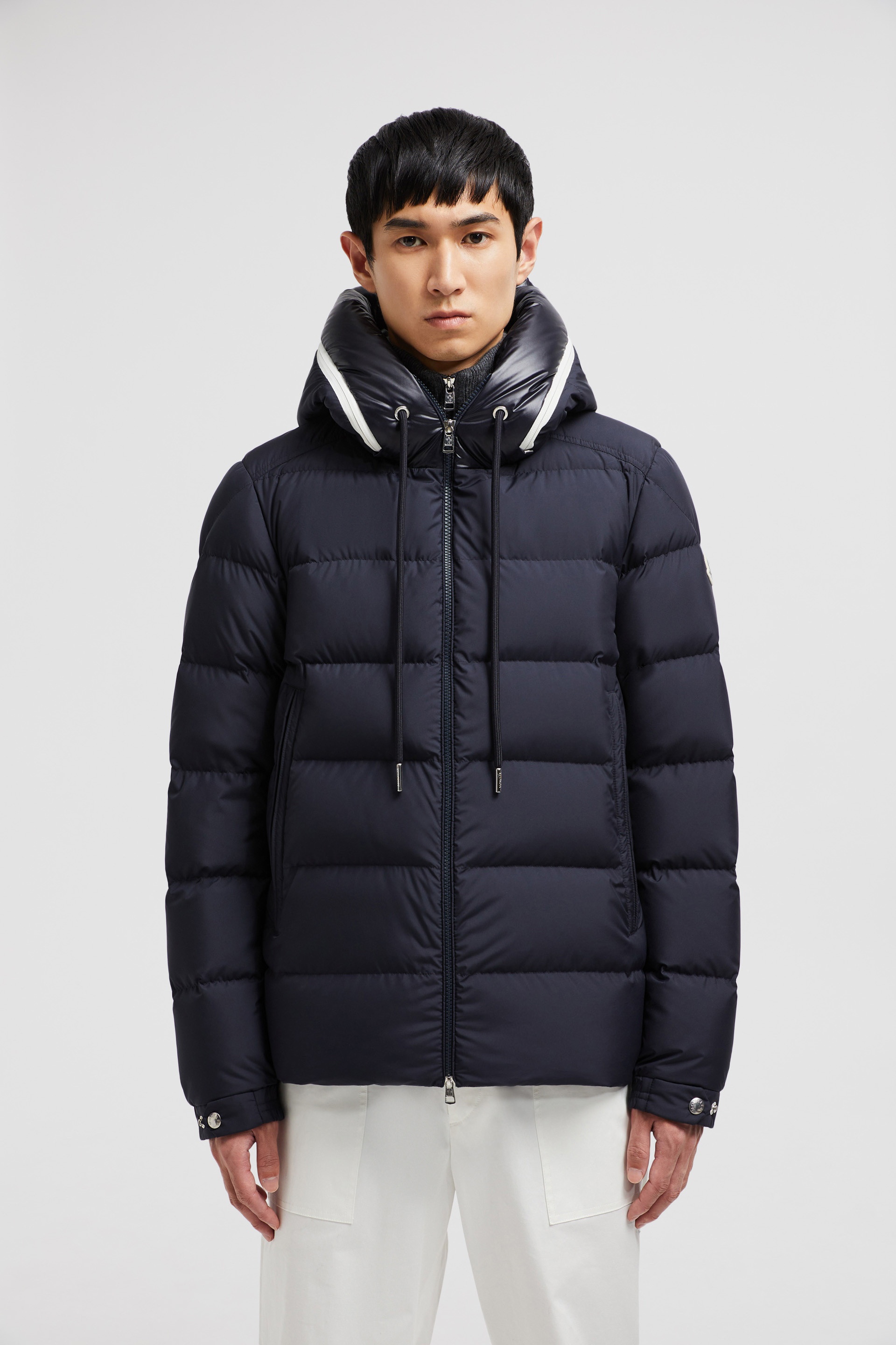 【美品】MONCLER CARDERE ブラック サイズ2 MONCLER モンクレール ダウンジャケット CARDERE 大きいサイズあり