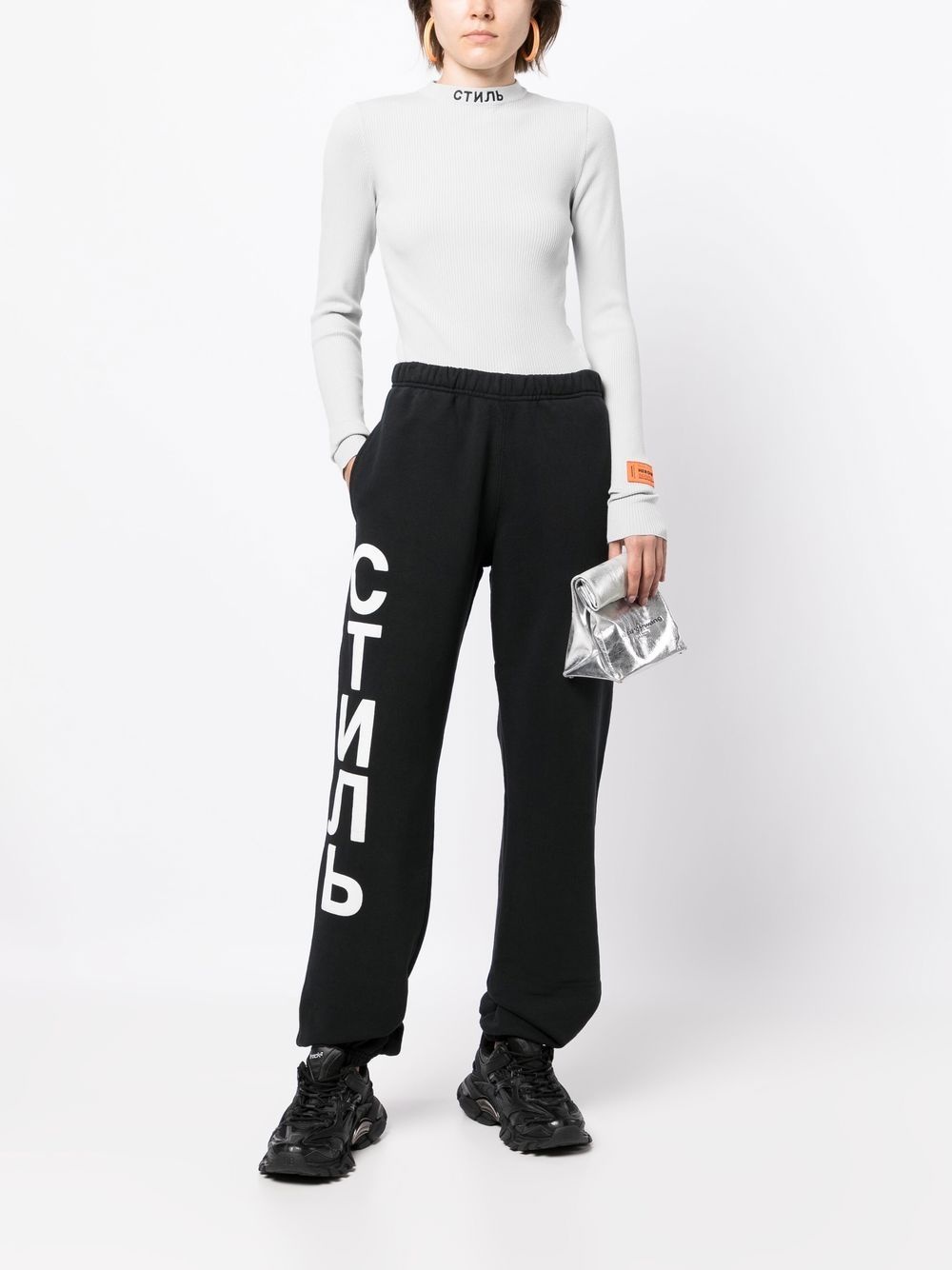 Ð¡Ð¢ÐÐÐ¬ logo-print track pants - 2