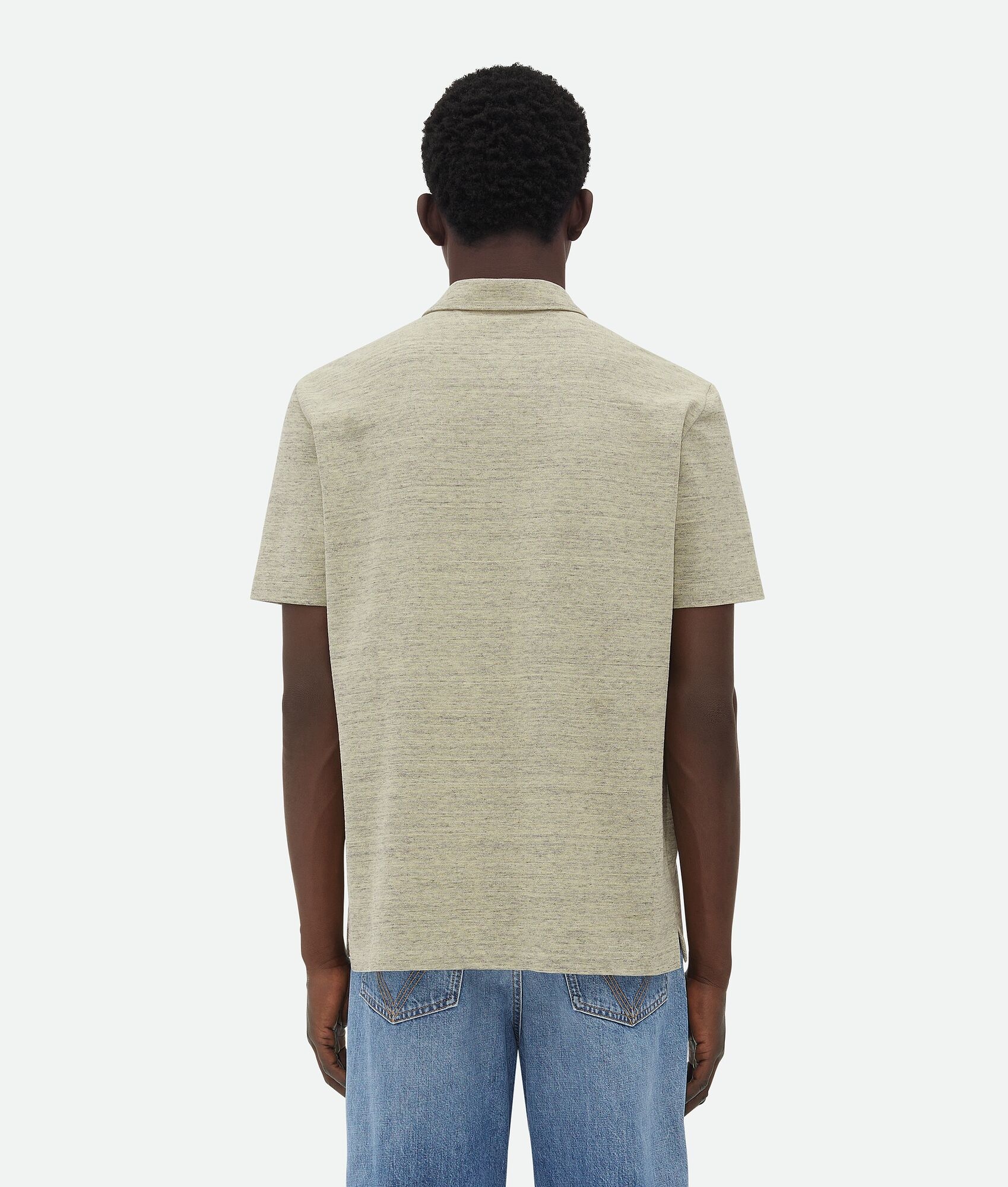 Chine Cotton Piquet Polo - 3