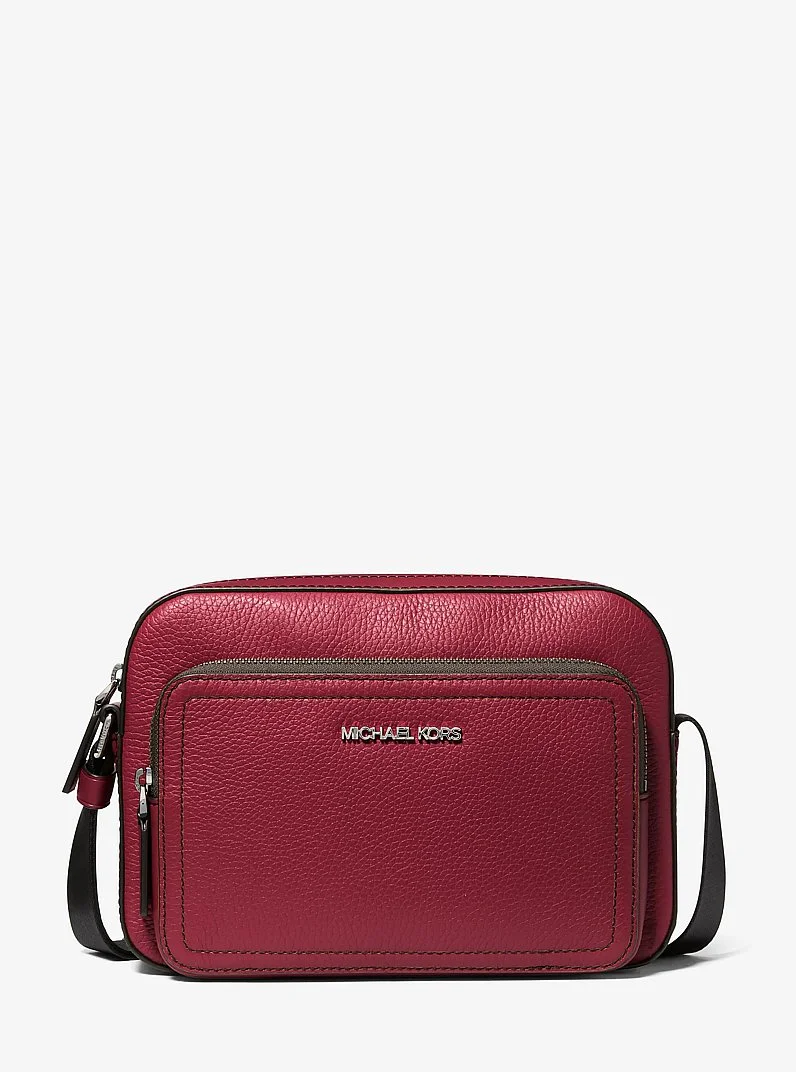Cooper Pebbled Leather Utility Crossbody Bag - 1