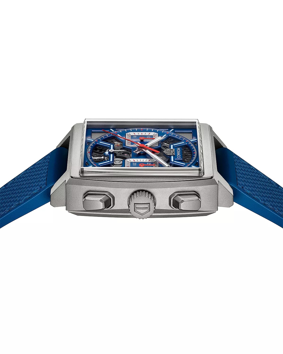 Monaco Skeleton Chronograph, 39mm x 39mm - 3