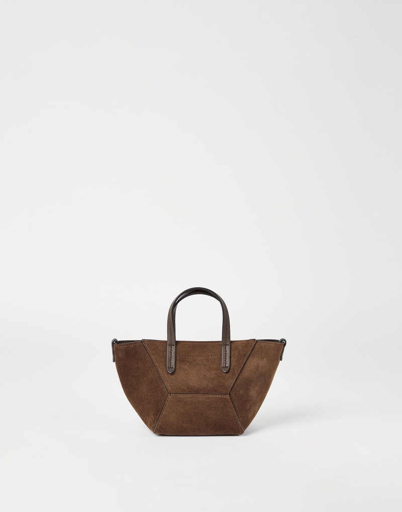 BC Duo mini bag in suede with monili 1