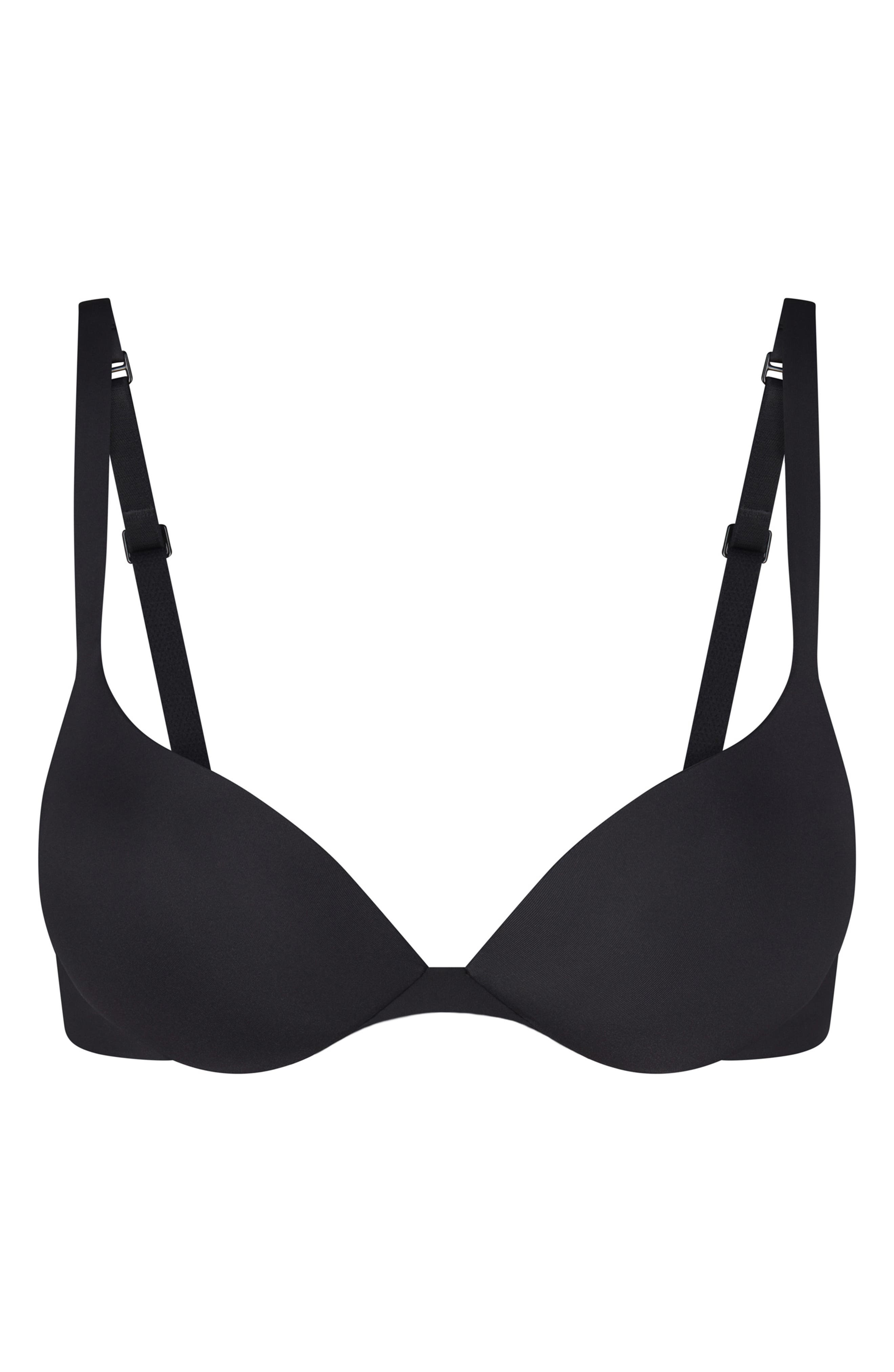 SKIMS Ultimate Teardrop Underwire Push-Up Bra in Onyx at Nordstrom - 4