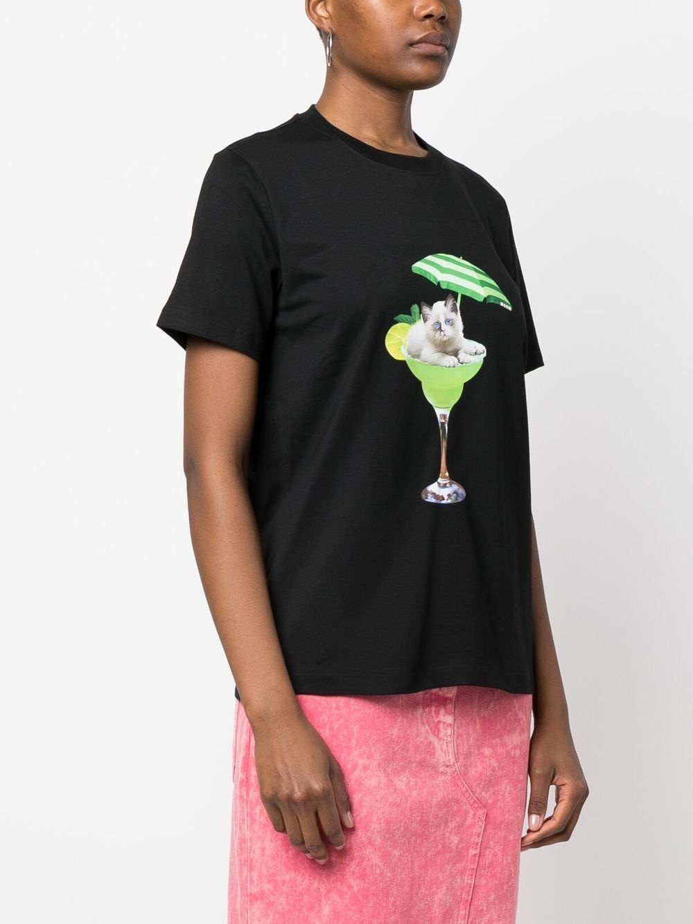 graphic print short-sleeve T-shirt - 3