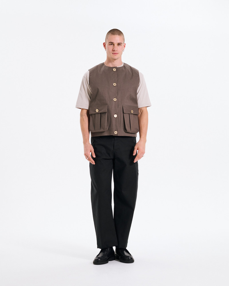 Mackintosh Sleeveless Rubberised Jacket outlook