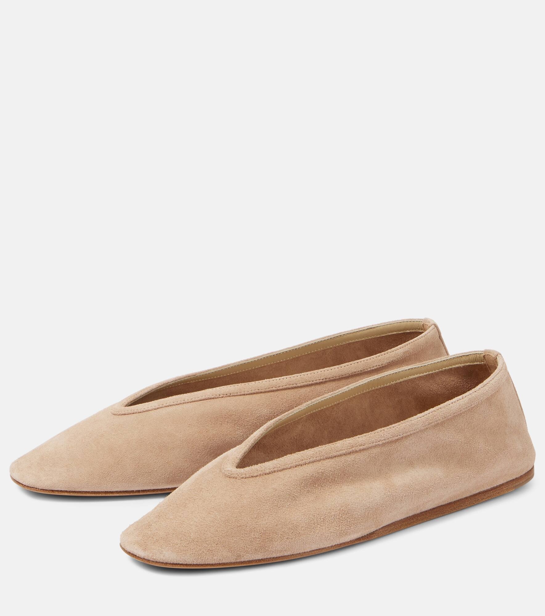 Luna suede ballet flats - 4