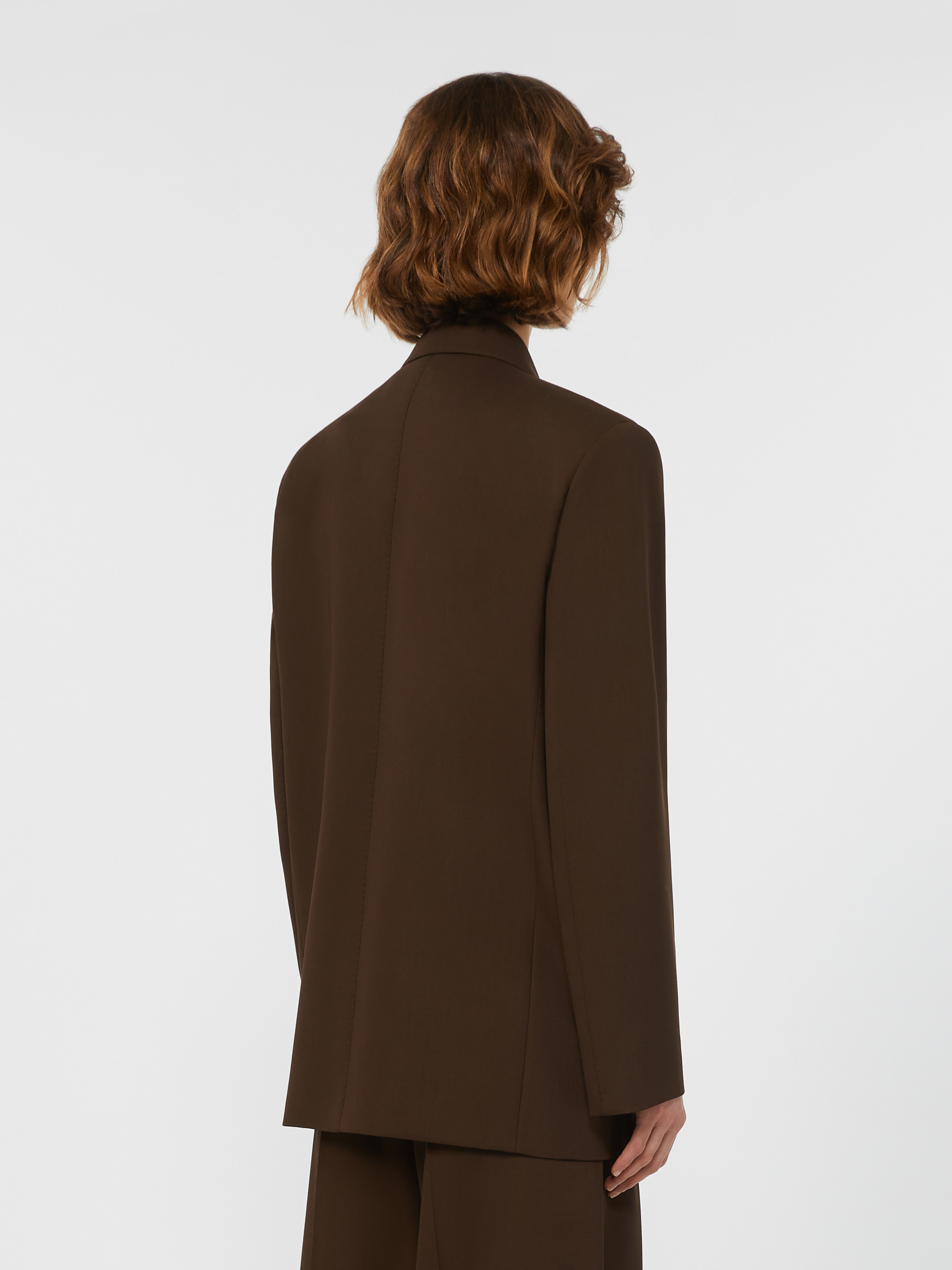 GINSENG Wool twill blazer - 4