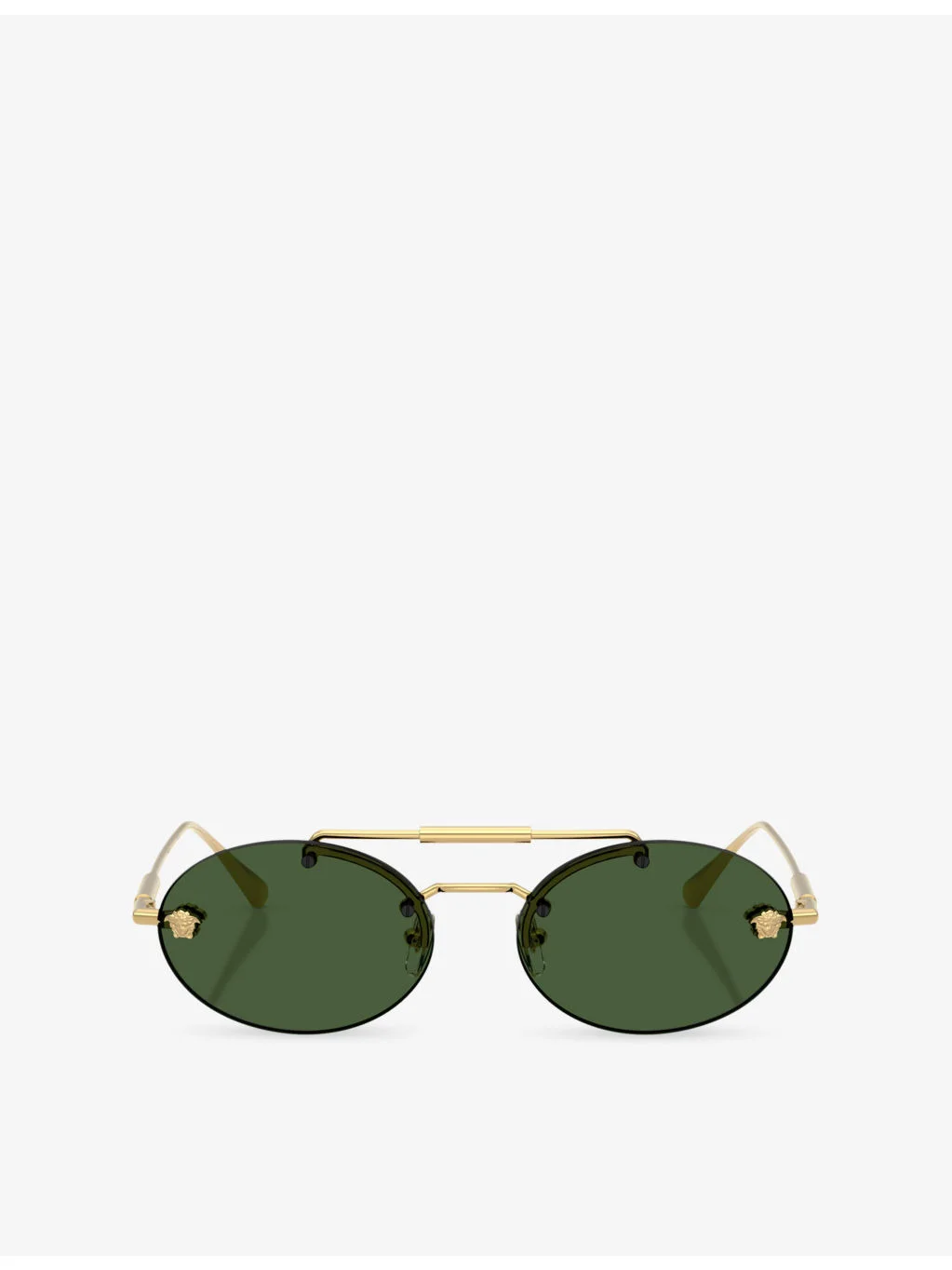 VE2295 Oval-Frame Metal Sunglasses - 1