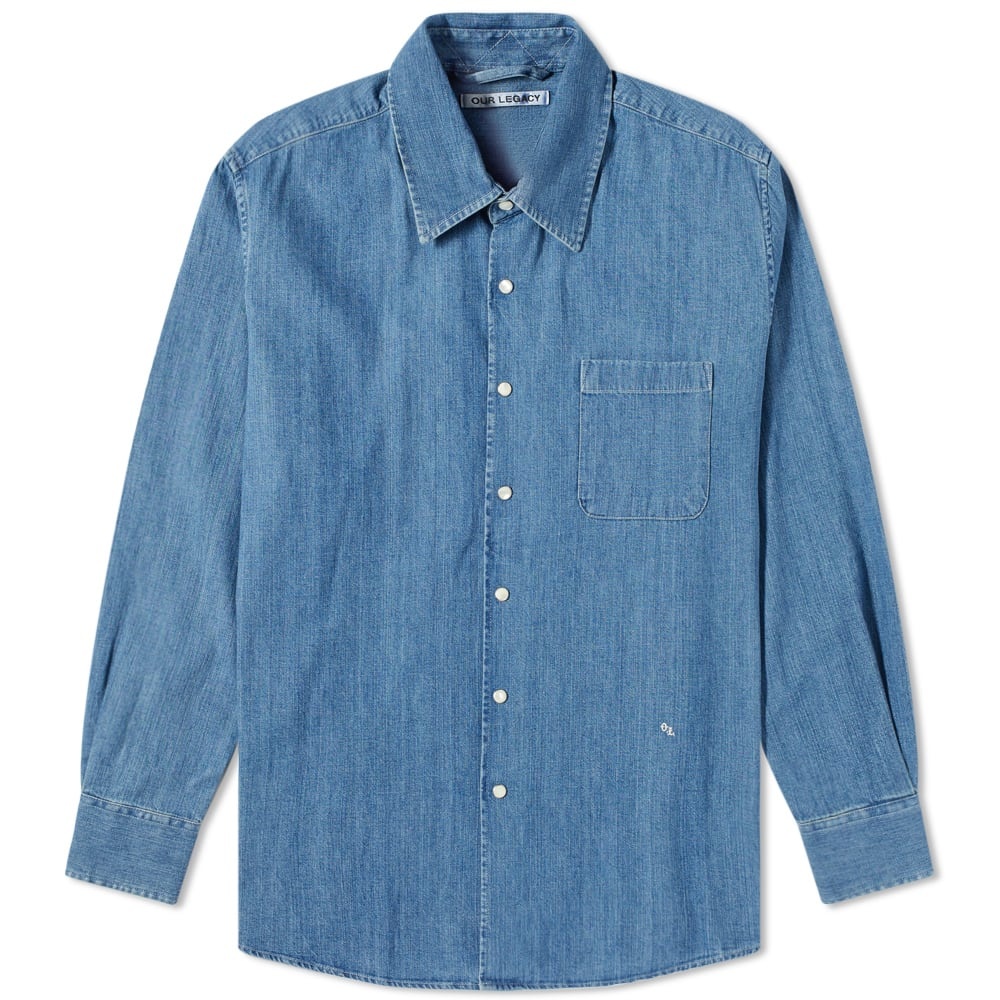 Our Legacy Above Vintage Denim Shirt - 1