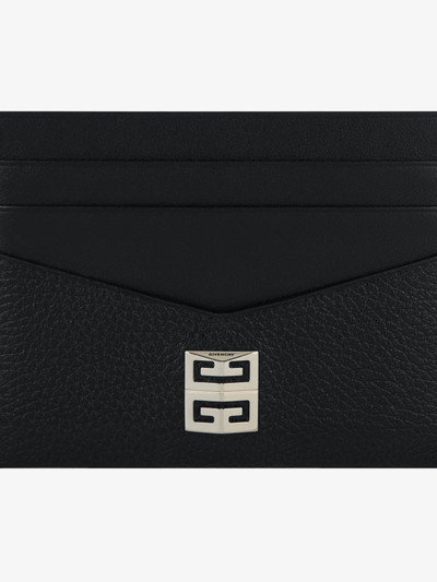 Givenchy CARD HOLDER IN GRAINED LEATHER outlook