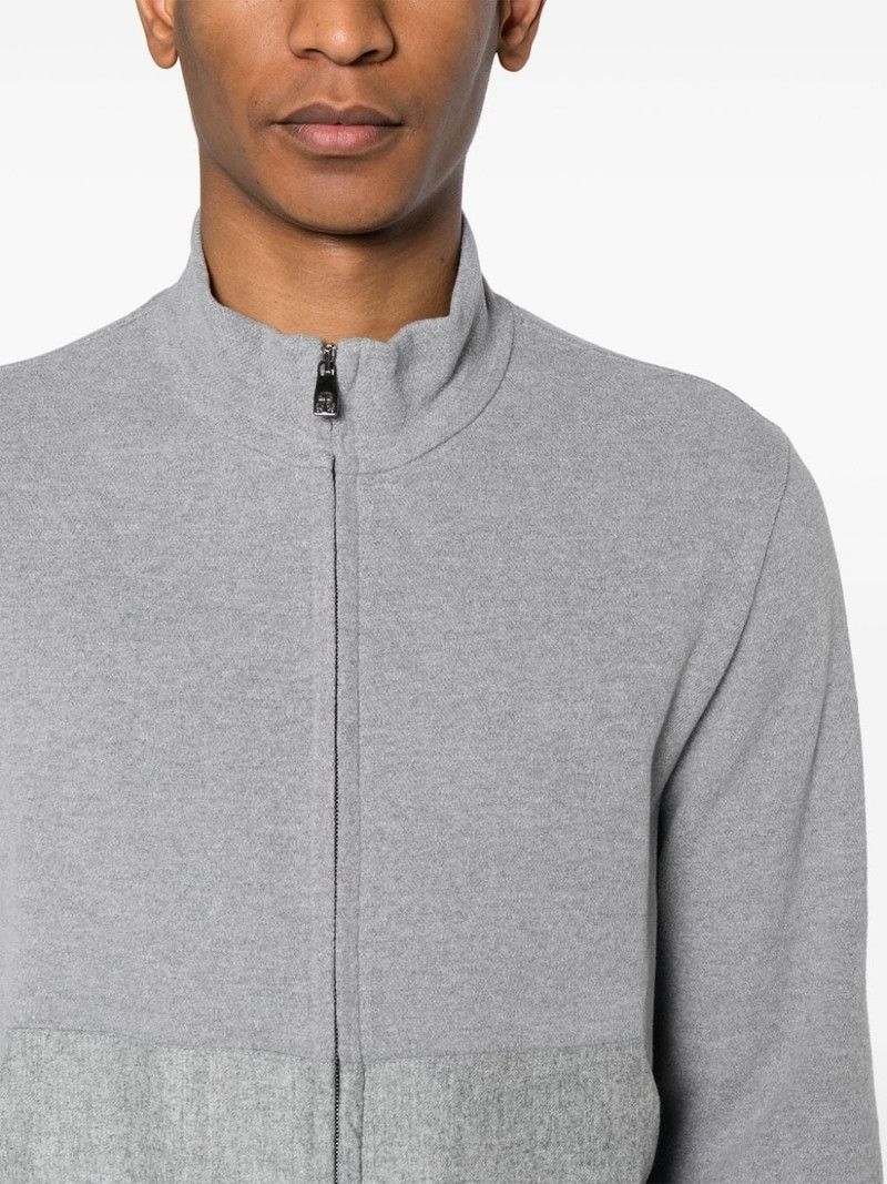 zip-up knitted cardigan 5