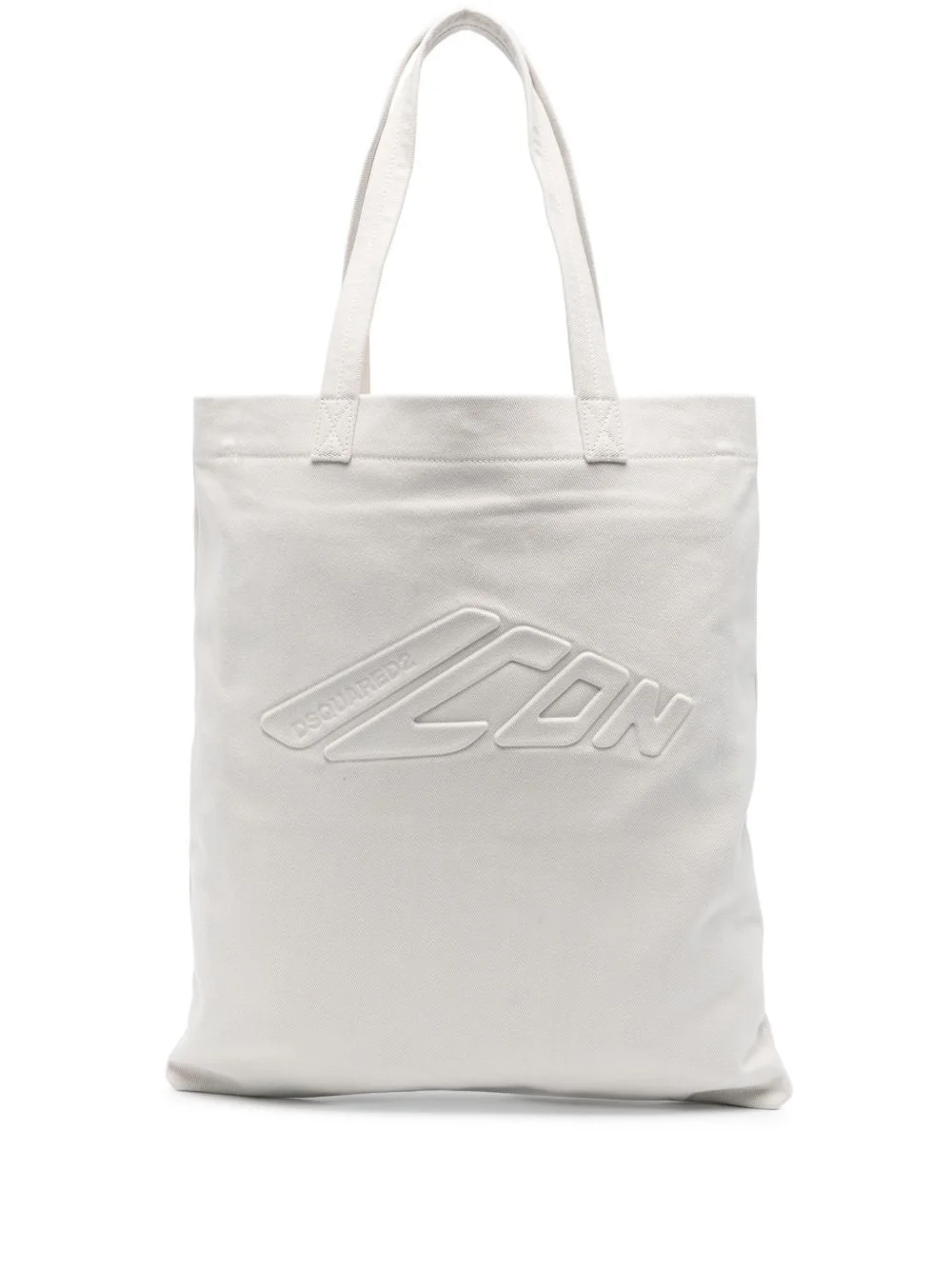 logo-embossed shoulder bag - 1
