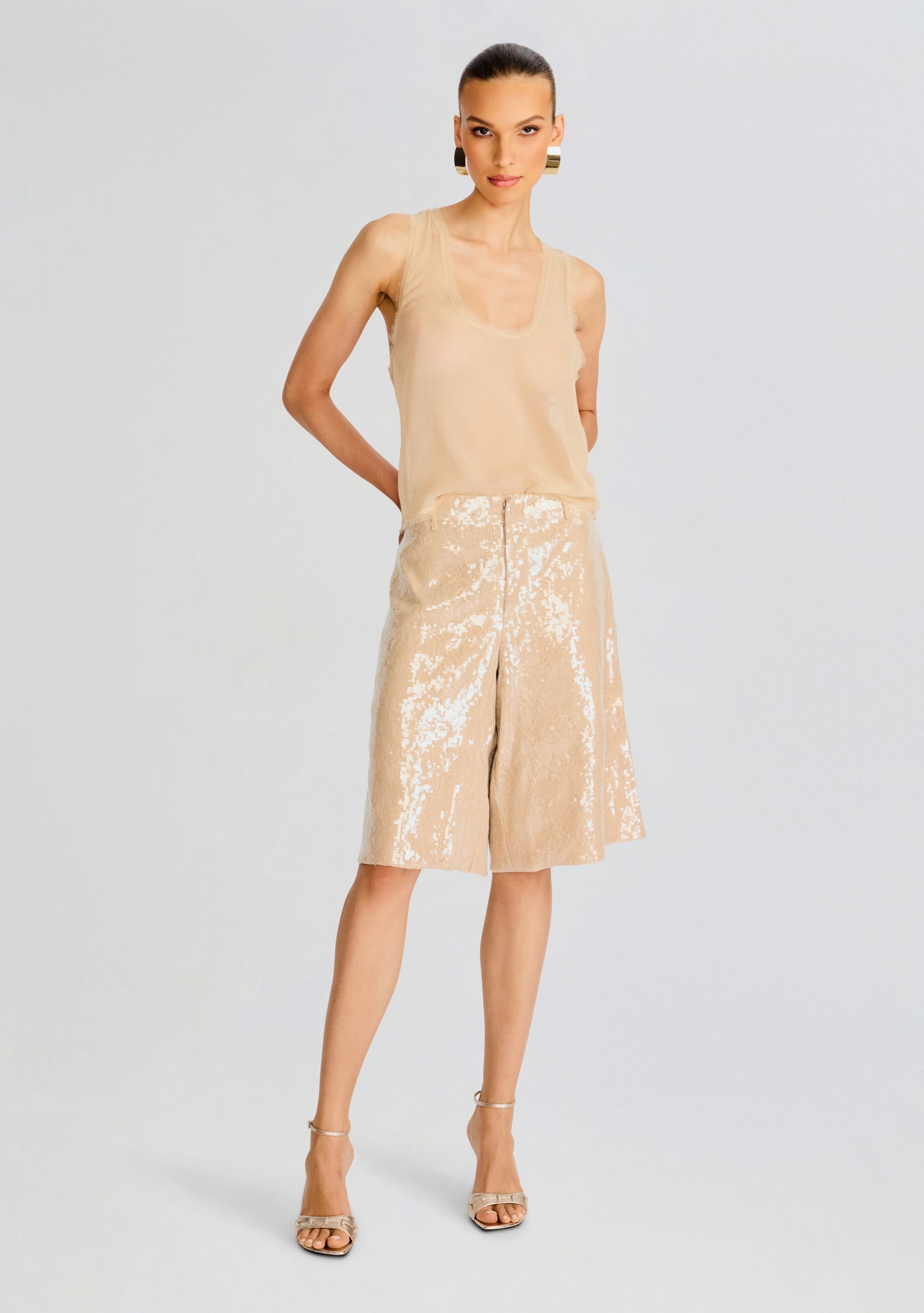 PRESELY SEQUIN SHORT - 5