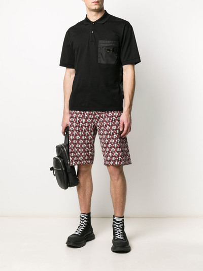 Dolce & Gabbana logo print drawstring running shorts outlook