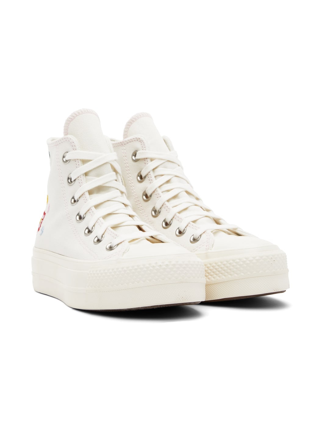 White Chuck Taylor All Star Lift Sneakers - 4