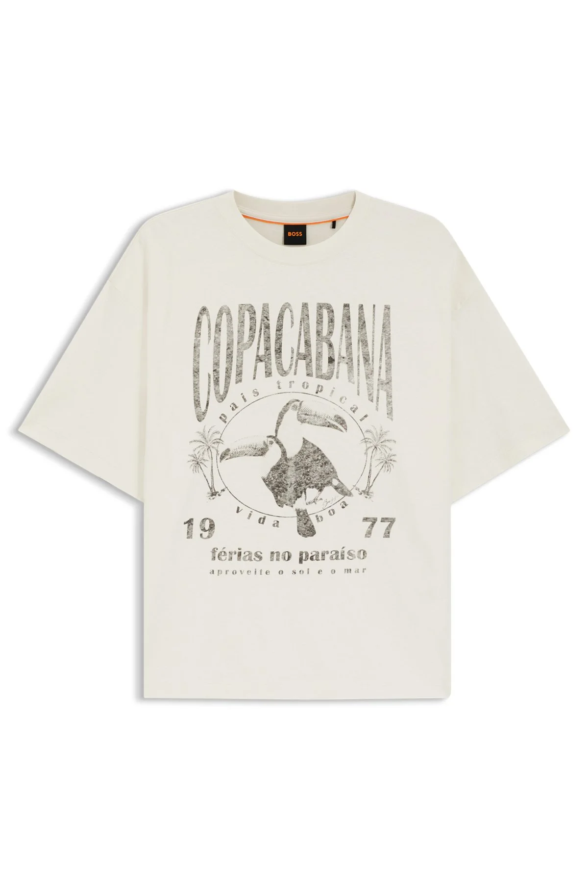 COTTON-JERSEY T-SHIRT WITH PRINTED ARTWORK - 1