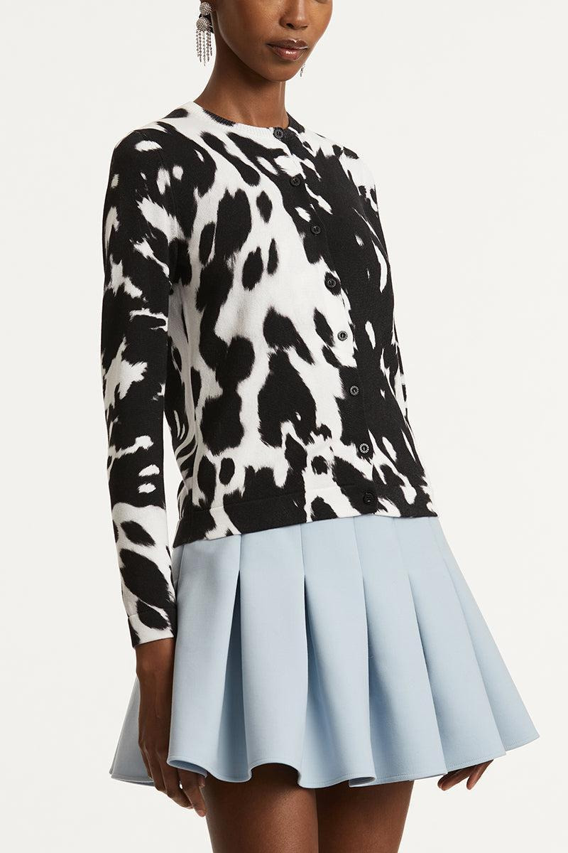 Cow Inset Cardigan - 3